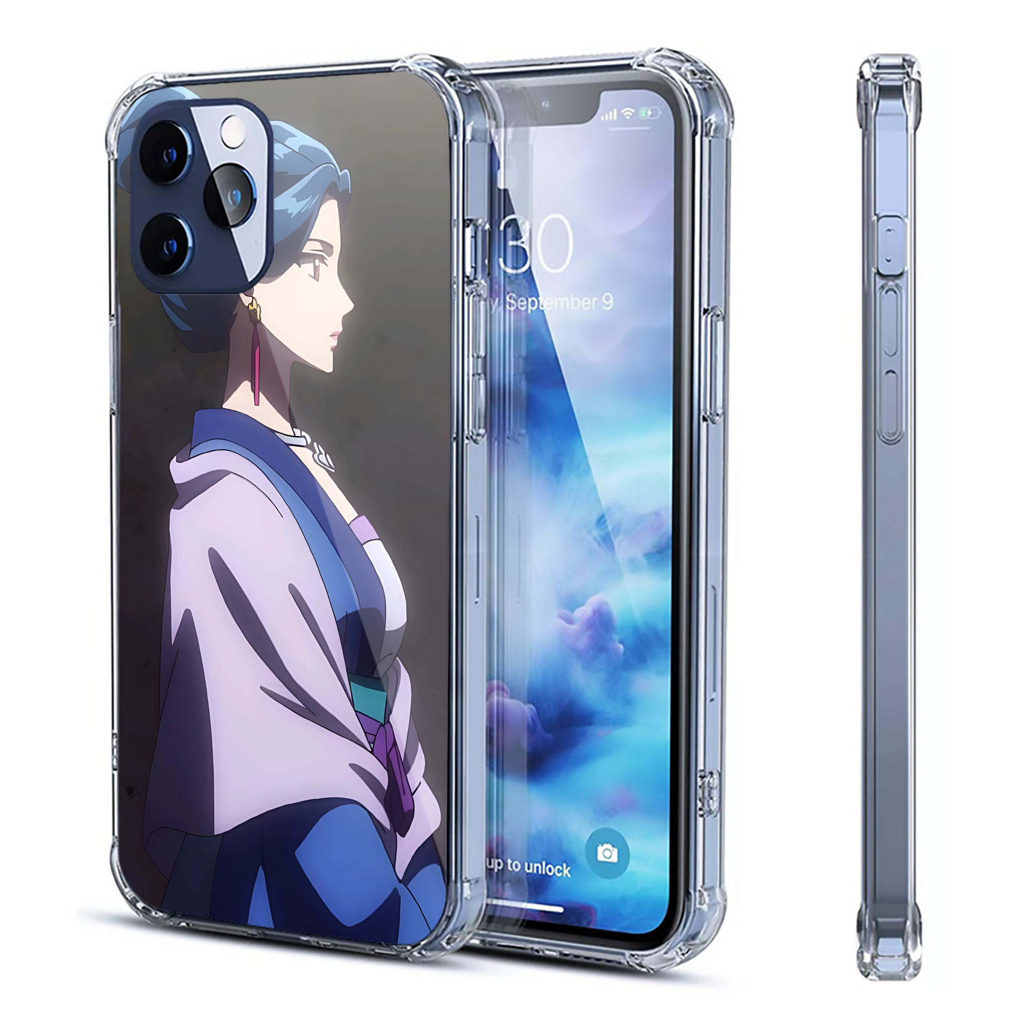 （画像用） 薬屋のひとりごと The Apothecary Diaries 【iPhone 12シリーズ対応】透明スマホケース（クリアソフトケース）